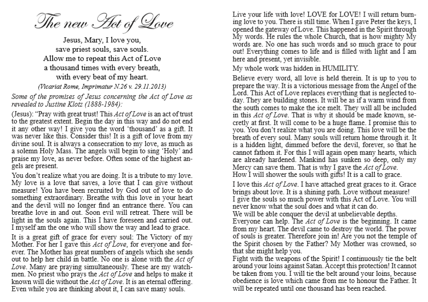 New Act of Love 1